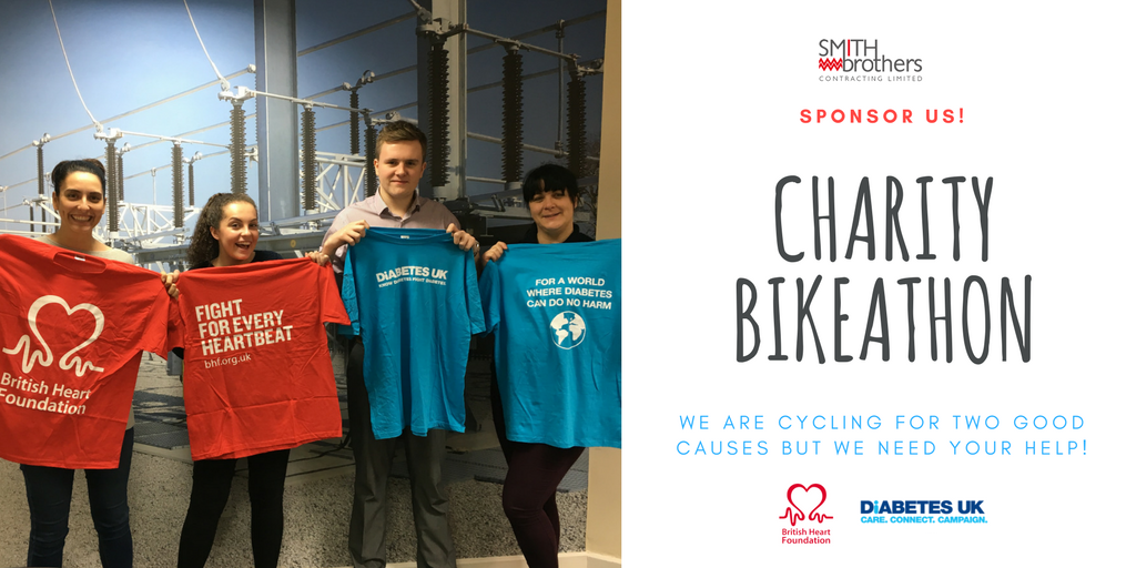 JointingTech's tweet photo. #TeamJT will be on-site at @SmithBrosPower this week to support their fantastic #bikeathon idea to raise money for @DiabetesUK and @TheBHF. If you'd also like to support this great cause, please donate anything you can at: https://t.co/hlCCGuM6sZ and/or https://t.co/NFxTGoBh9P! https://t.co/JbAUCvcUBf
