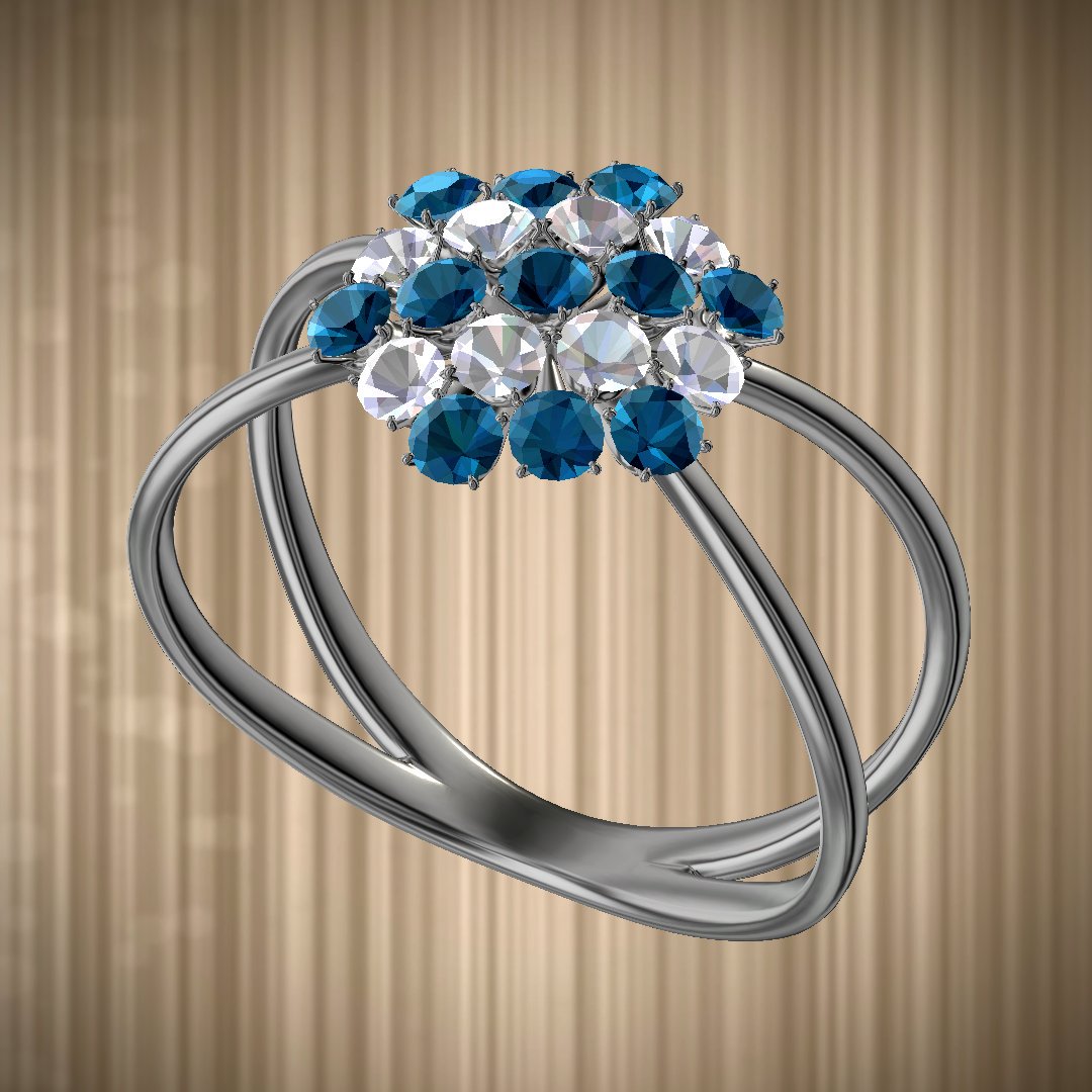 ring_designer's tweet photo. Feeling wintery today so we whipped up this design on our app - blue and white diamonds on platinum! #WinterWonderland #christmas #diamond #bluediamond #Android #iOS #ringdesigner https://t.co/UlwNrKAFoY