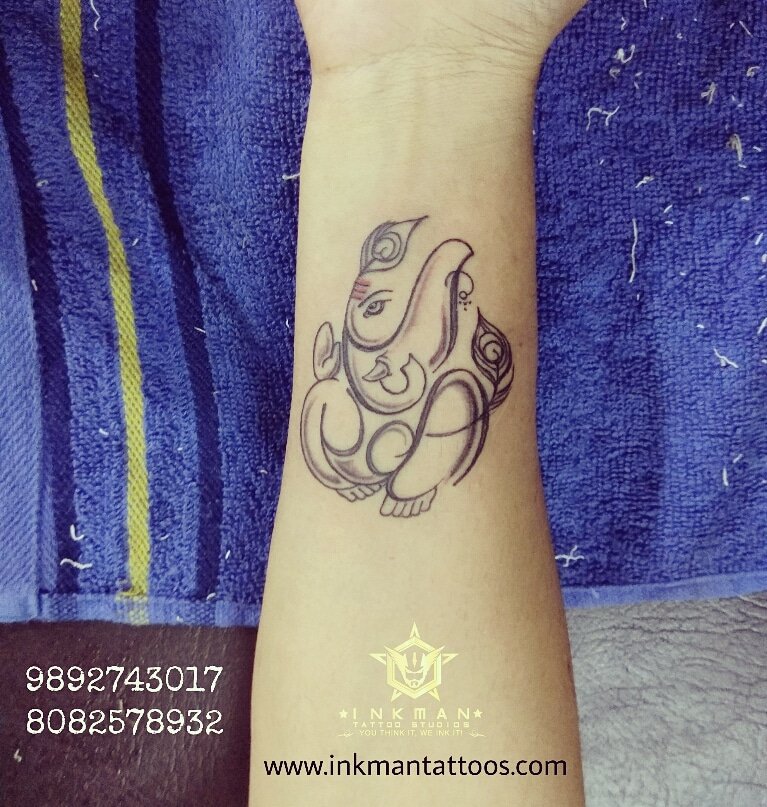 Share 90 about ganesh name tattoo png unmissable  indaotaonec