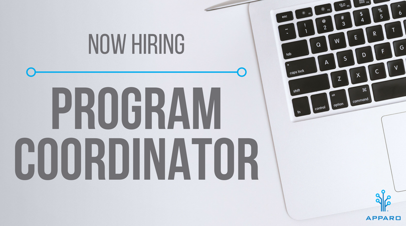 ApparoCLT's tweet photo. We're hiring! Could you see yourself or someone you know as our next Program Coordinator? https://t.co/tO1b9fHrgf https://t.co/UDLg5SBmIl