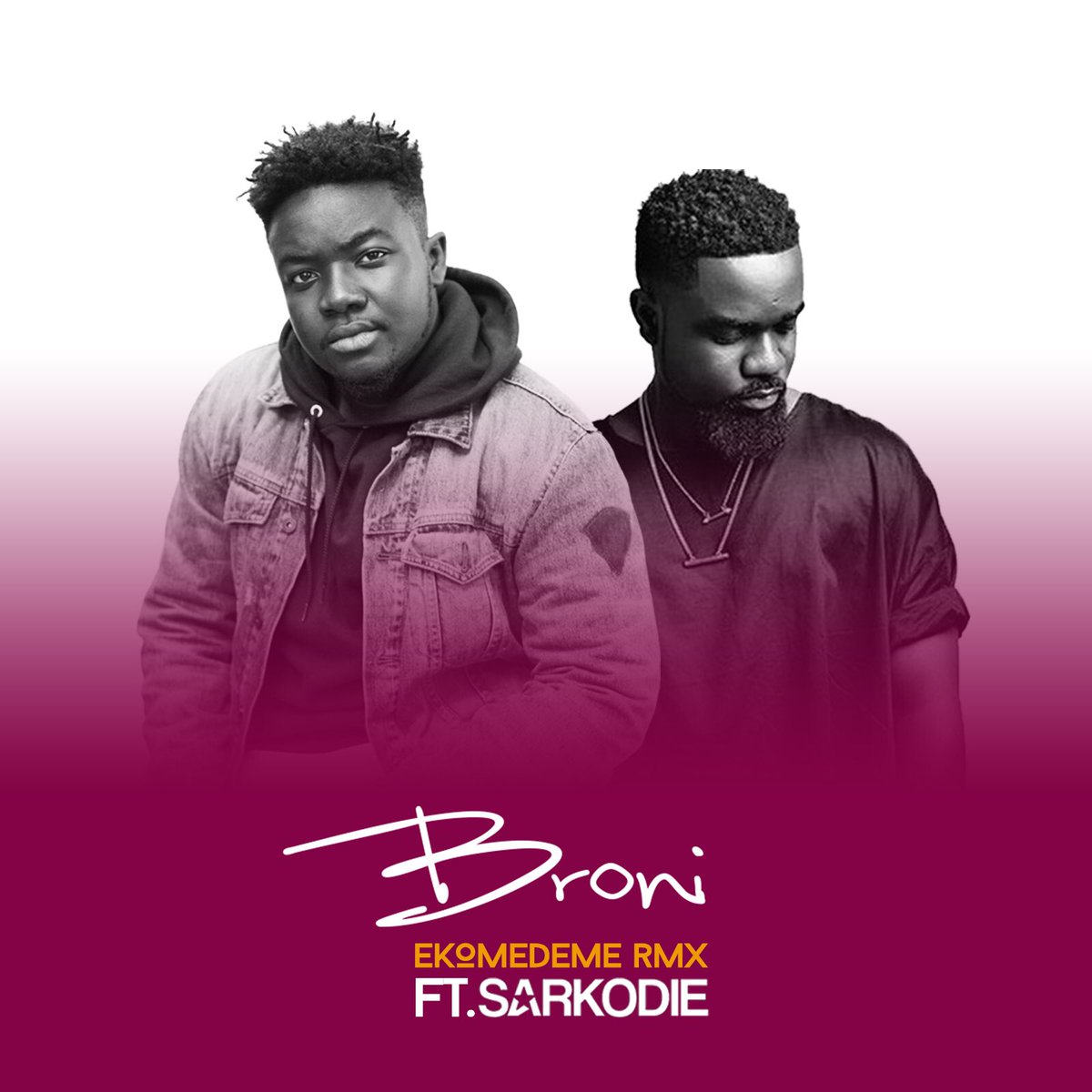 BlackTraceLive's tweet photo. Our design concept for @bronilive ‘s #Ekomedeme art feat @sarkodie - #BlackTrace https://t.co/lOBJxSCRV8