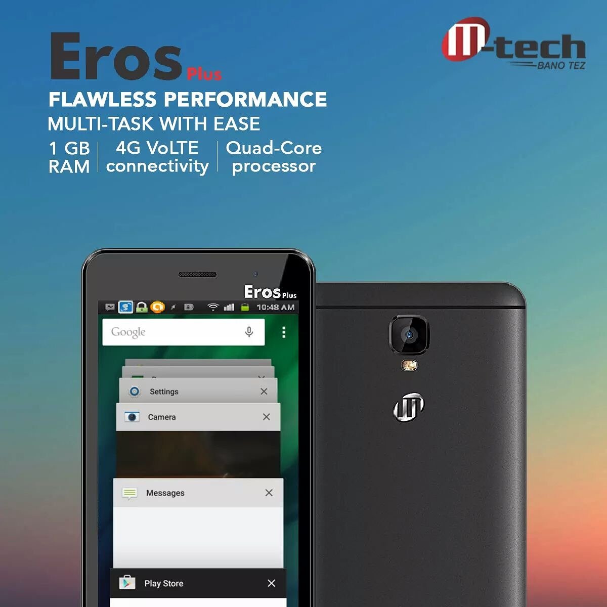 mtechmobile's tweet photo. With it's smart features and stylish looks, #ErosPlus is the perfect gift for yourself this season. #Mtechmobile https://t.co/3Yc7llsVgO