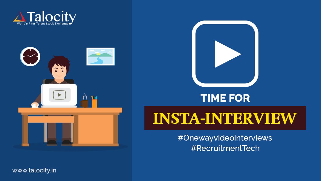 Talocity1's tweet photo. INSTA-generation wants insta-Interviews: #NoGasRecruiting
For more info Visit us: https://t.co/m8y1lLV4nj
#Talocity #HRtech #Recruitment #HR #Onewayvideointerviews #instainterview #Hiring #videointerviews #TalentAcquisition
@K10D1 @Talocity1 https://t.co/cnbvqbkiFf