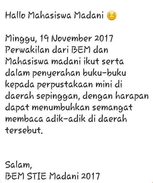 Selamat malam teman-teman mahasiswa!👊👊

KABAR PROKER✌