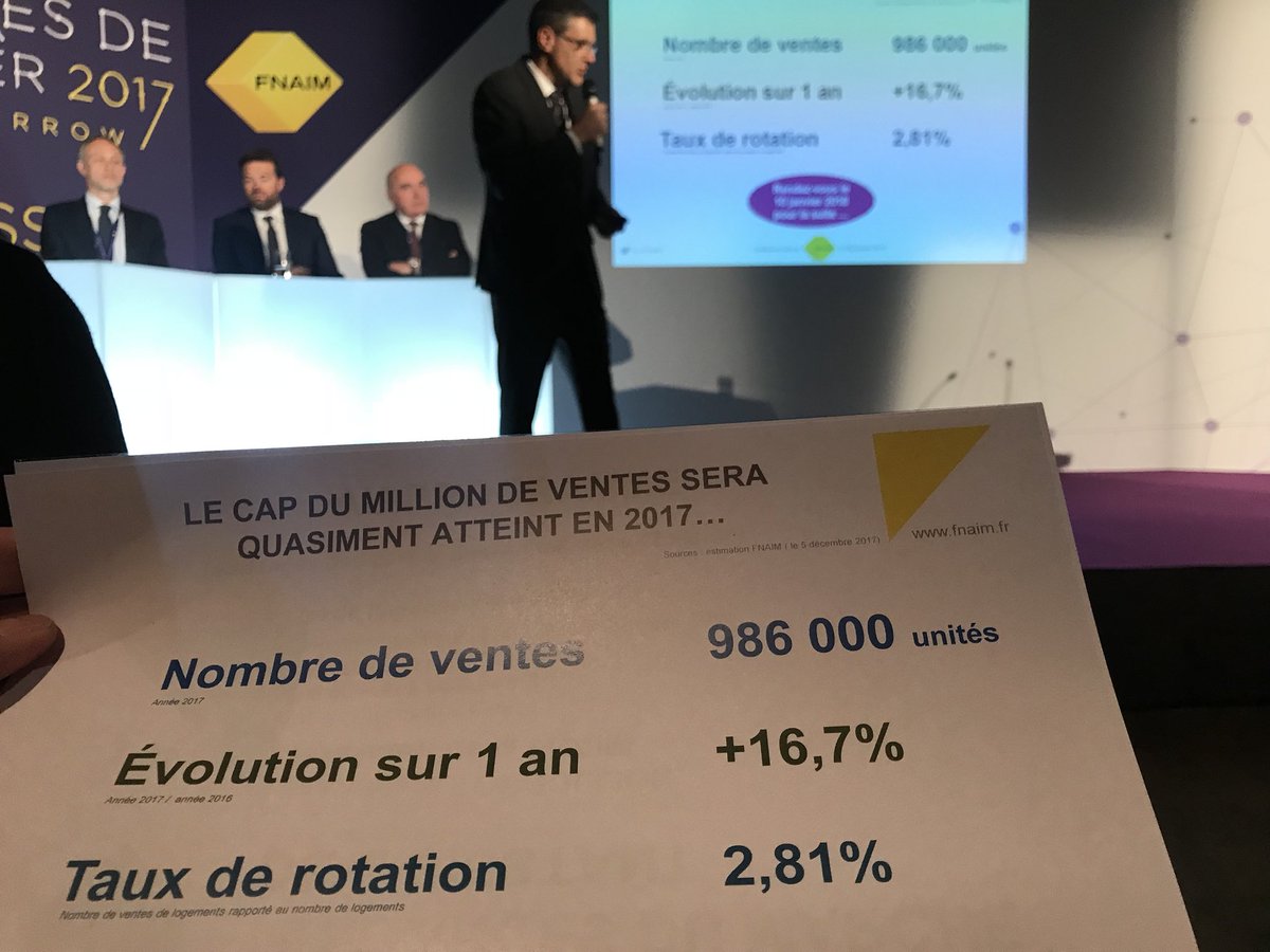 MyTiVimmo's tweet image. #congresimmo 
Tendances des prix de ventes dans l’existant : le cap du million de ventes sera quasiment atteint en 2017 ! #immibilier #logement