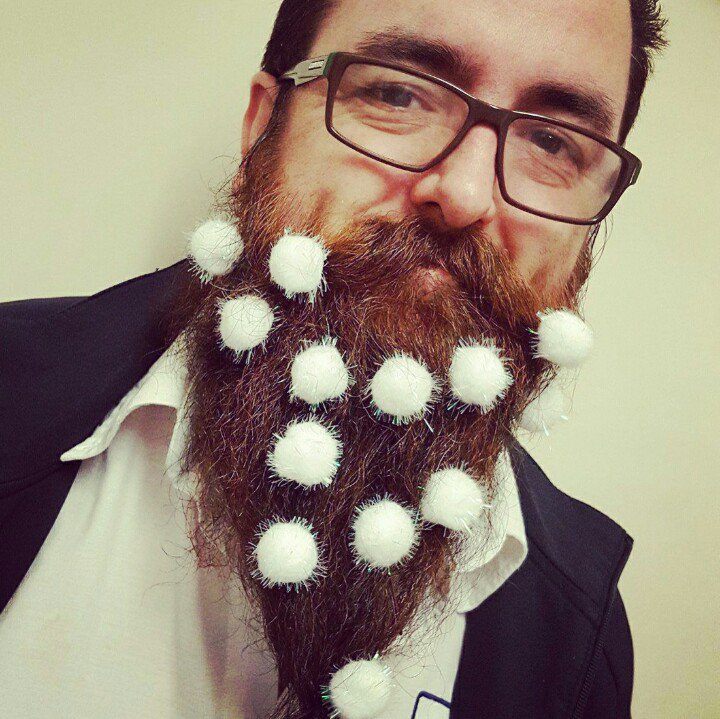 Day 12 : Well after the the huge amount of snow we've had (0.01mm deep aka none)  I've resorted to making my own!

I'm raising money for <a href="/bowelcancer/">Beating Bowel Cancer</a> through the month of <a href="/decembeard_uk/">Decembeard UK</a> please help a great cause. Donation link justgiving.com/marc-turner-de…  #Decembeard #beards
