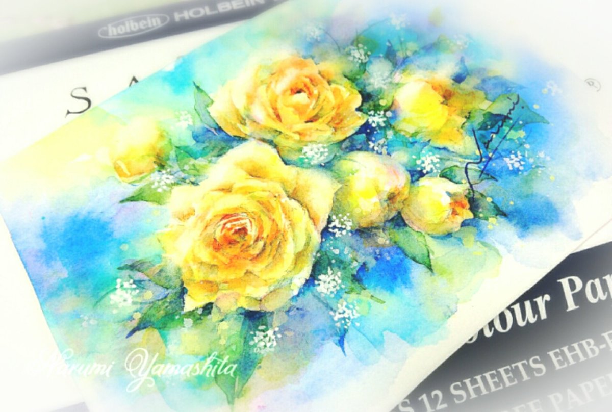 Narumi Yamashita Twitterissa 夢色水彩画 お友達へのプレゼントに黄色いバラを描きました 夢色水彩画 水彩画 透明水彩 黄色いバラ 花の絵 バラ 薔薇 Rose Rose Watercolor Yellow Flowers Watercolorpainting Artwork Arts T Co Mlb7ovafxk Narumi Yamashita Twitterissa 夢色水彩画 お友達へのプレゼントに黄色いバラを描きました 夢色水彩画 水彩画 透明水彩 黄色いバラ 花の絵 バラ 薔薇 Rose Rose Watercolor Yellow Flowers Watercolorpainting Artwork Arts T Co Mlb7ovafxk