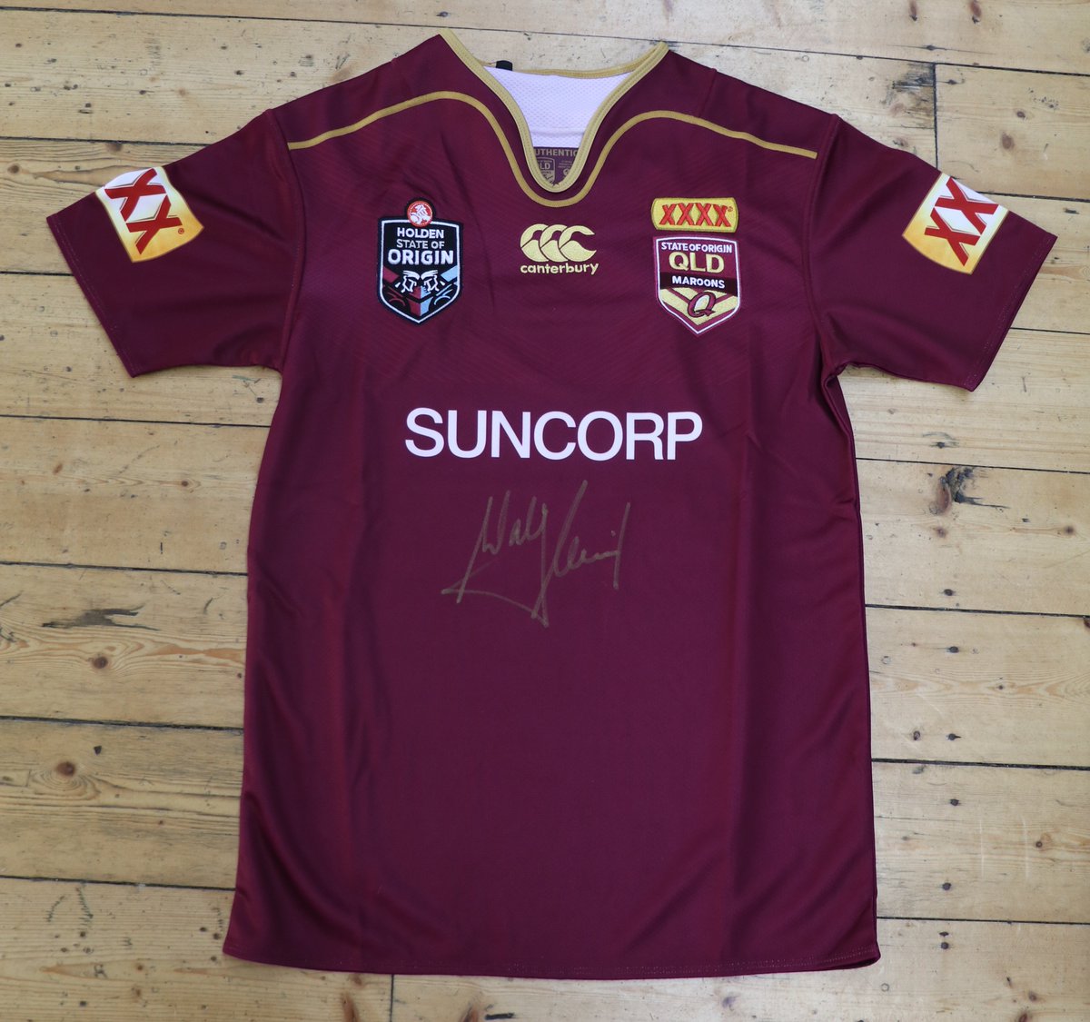 LoveThePadel's tweet photo. WIN a Queensland shirt signed by Wally Lewis!

RT &amp; Enter ➡ https://t.co/cpnlVtrYwn

#RugbyLeague https://t.co/P9fHFNkBSd