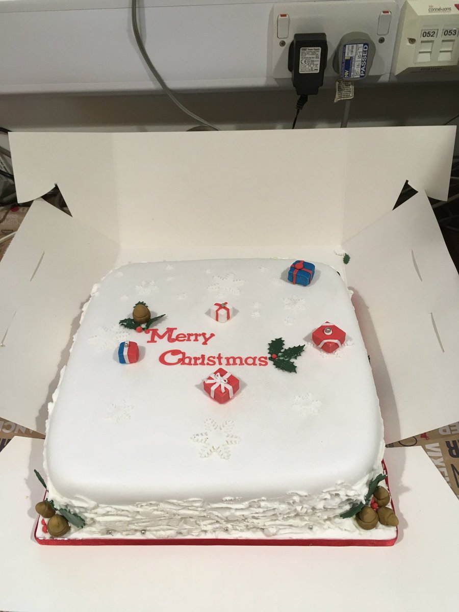 a1gail's tweet photo. @CPFTNHS great morning on the Acorn Unit. Mince pie completion judged and a blazing success.  Cake made by all on the Unit. @AcornCPFT https://t.co/xP1G4d2DLM
