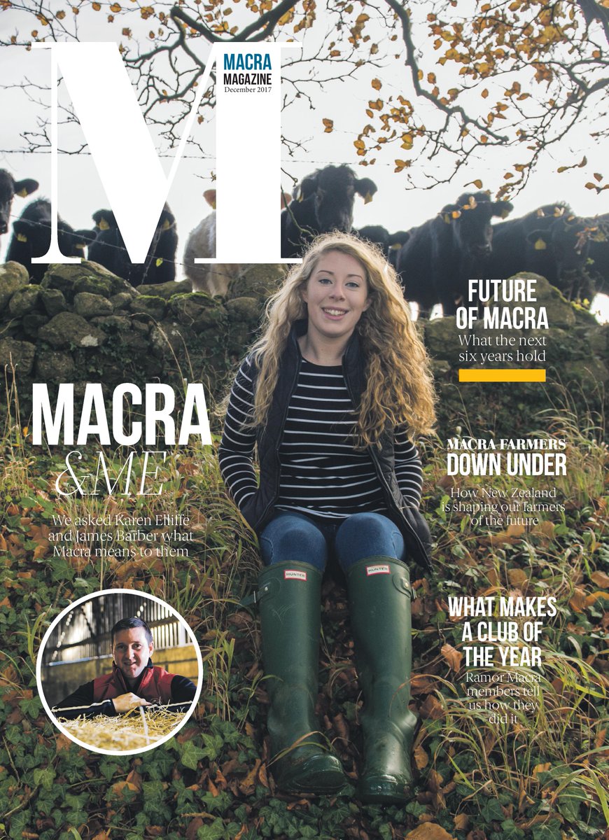 MacranaFeirme's tweet photo. This week on Thursday 14th of December we publish the Macra Magazine for 2017. In a new venture, the magazine will be distributed as a special supplement in the @farmersjournal . If you're involved in Macra or interested in what we do, pick up a copy on Thursday! #Macra https://t.co/Am8ZPX4bf3