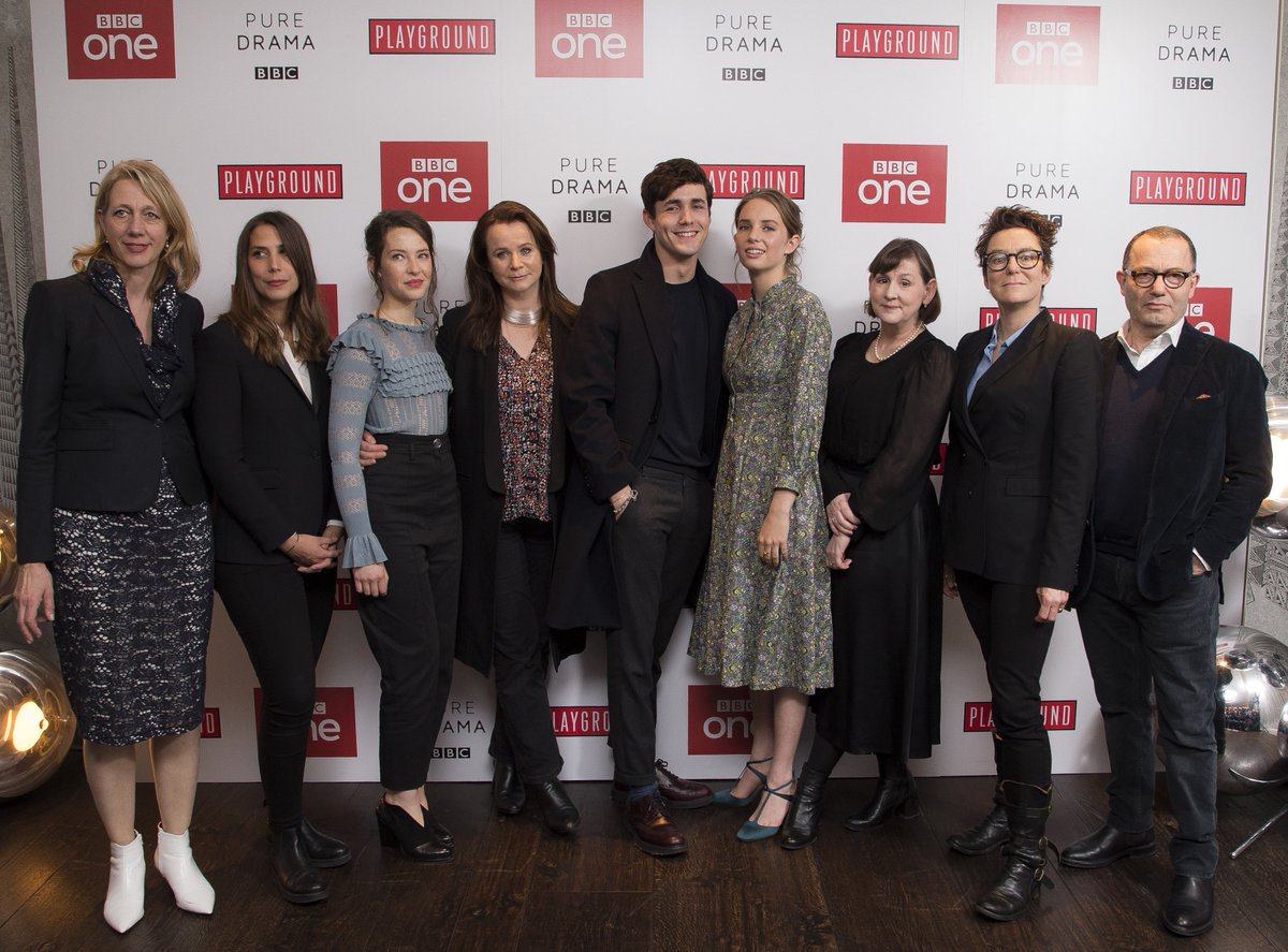PlaygroundEnt's tweet photo. The cast and creative team of #LittleWomen at our press launch. Coming to @BBCOne on Boxing Day! We can't wait to share it with you! @annesel @JonahHauerKing @vcaswill @susieliggat @colincallender @willafitz @KathrynLNewton #MayaHawke #EmilyWatson #HeidiThomas #SophieGardiner https://t.co/t2pNU0ElDe