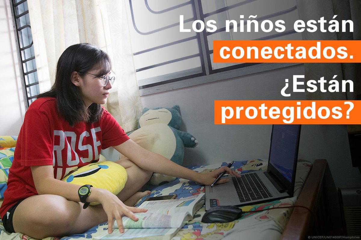 unicefenespanol's tweet photo. Las oportunidades y peligros para los niños en un 🌍 digital → https://t.co/MREPVCNZh3 

#CreciendoEnLínea https://t.co/wZ0nPEvb9r
