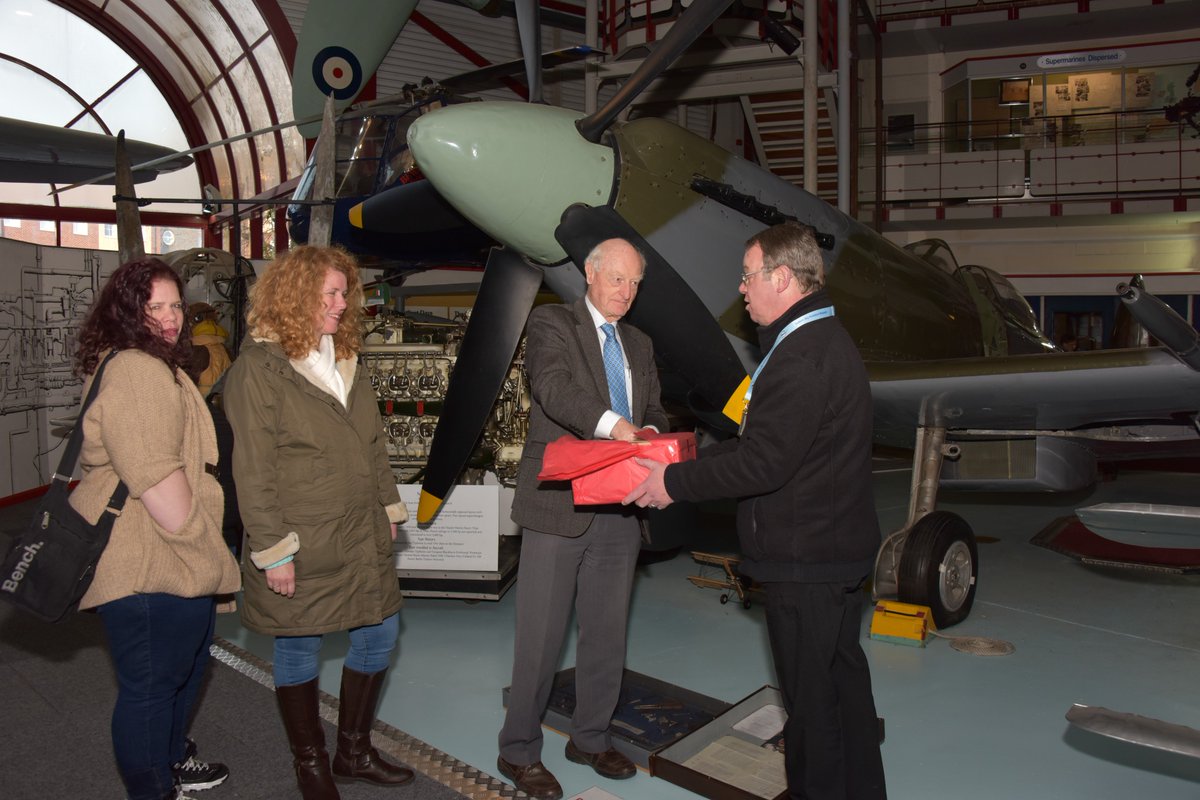 Winning tickets of this year's Solent Sky Warbird Prize drawn in front of our Spitfire - thank you to all who supported the museum by purchasing tickets! Check out the winners here: solentskymuseum.org/raffle