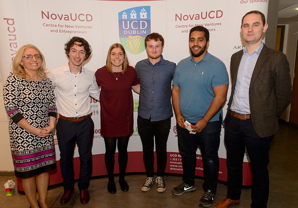 PolliNation Takes Top Spot at Sustainability LaunchPad Awards 2017.
Deputy Eamon Ryan presented the award to UCD Engineering students David Gormley, Fionn O’Connell-Hussey, Katie Mullan and Abdullah Alsaeed. 
Read the full article here: goo.gl/XTGiZm