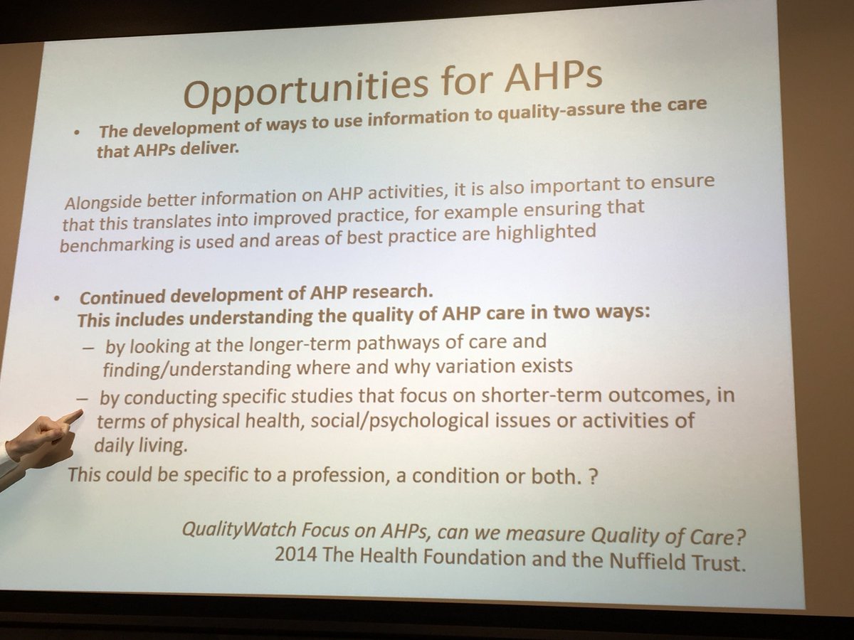 jkfillingham's tweet photo. The whole being greater than the sum of its parts. Great summary from @stsandford #strongertogether #peopleprocess #CAHPR #AHPsintoAction @frank_rohricht https://t.co/VFajmogN9t