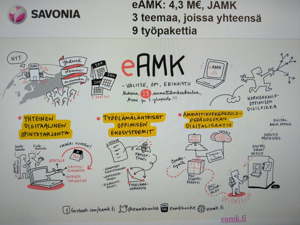 Marja Kopeli ja eAMK hanke. Tutustu erityisesti verkkototeutusten laatukriteereihin! #digiopenpikkujoulu #karelia #savoniaAMK #uef