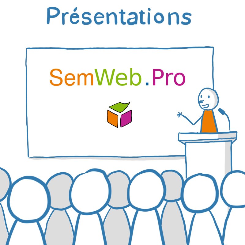 Consultez notre site et retrouvez l'ensemble des présentations de #SemWebPro 2017 : semweb.pro/semwebpro-2017… #WebDeDonnées #semantics #WebSemantique #LinkedData #websem #semweb #WebOfData #RDF #RDFa #Ontology #StandardsDuWeb #OpenData #Web