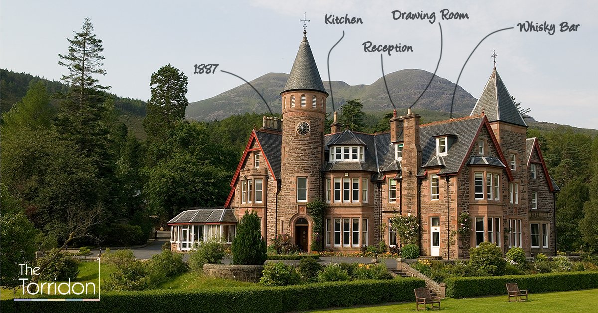 Dear Santa. You have the choice of a few Chimneys!  You will get a warm welcome in reception, a choice of drams in the Whisky Bar, a tasting menu in 1887, put your feet up in the drawing room, but you will get handed an apron in the kitchen as we are full over Xmas!