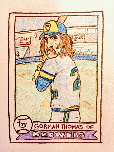 Happy birthday, Gorman Thomas!  