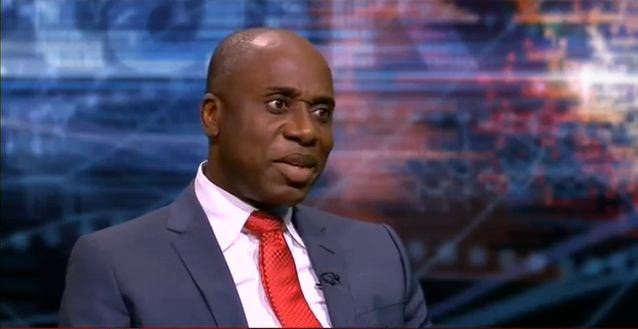 DailyPostNGR's tweet photo. Obasanjo handed over $65bn but Jonathan left nothing for Buhari – Amaechi https://t.co/WxaUCGHHxM https://t.co/Qe1Ic9TowT
