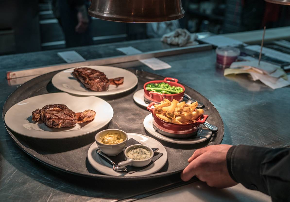 Steak and chips - a classic!

#BovinoSteakhouse