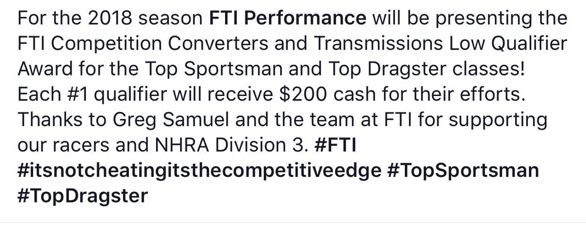 NHRA Division 3 tweet media