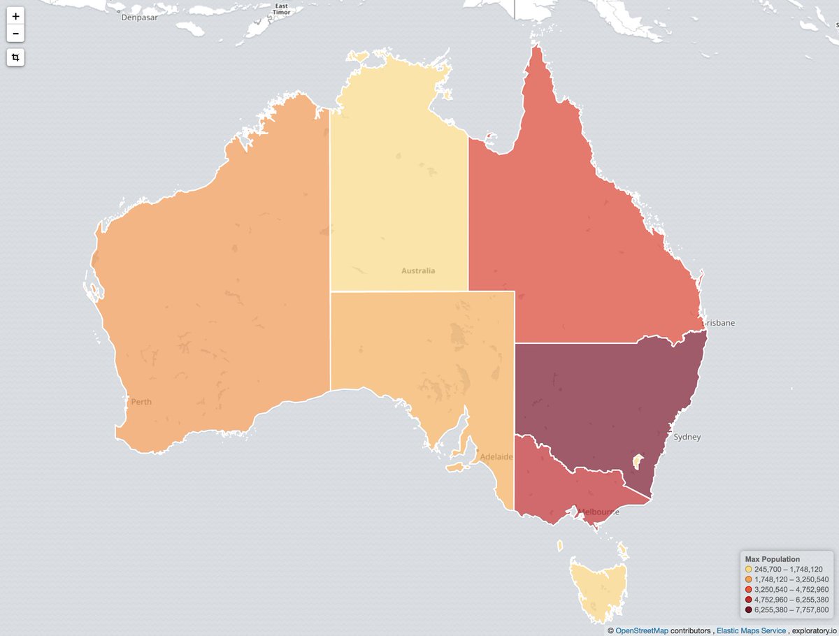 elastic's tweet photo. Take maps in #Kibana to a whole new level with customized regions. Get all the details here: https://t.co/efxiwoxWs4 https://t.co/RwwOZQaJbN