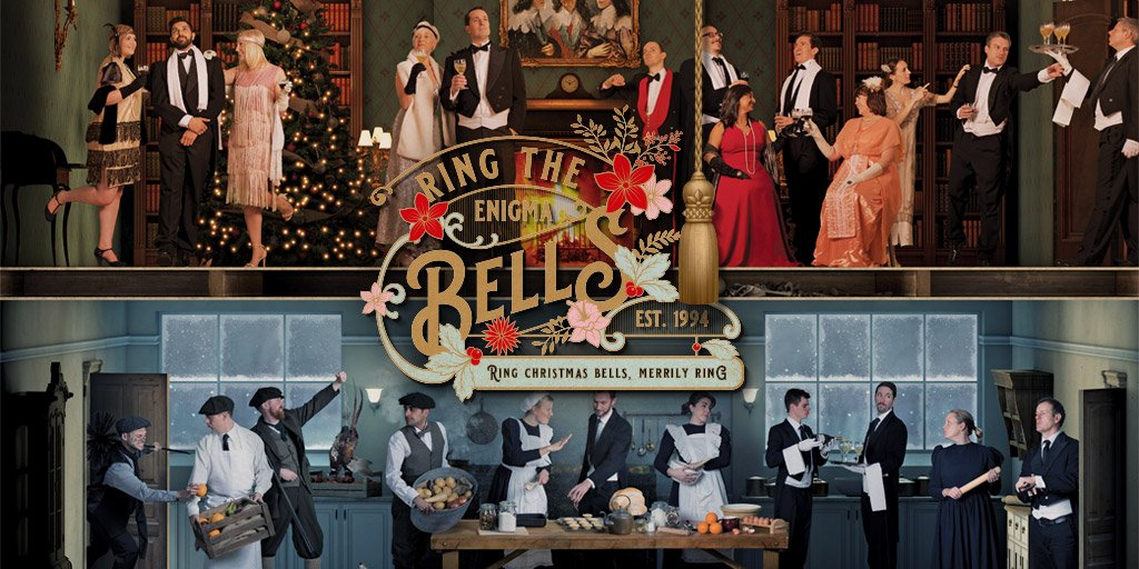 EnigmaMarketing's tweet photo. Ring the #Christmas bells! 25 people, one dog and a sackful of creative skills from around the agency.
That’s what an @EnigmaMarketing Christmas card is made of… Merry Christmas! Check it out it at https://t.co/SOI3h735hC

#cinema4d #Photoshop #AgencyLife https://t.co/uFiRnCuwk1