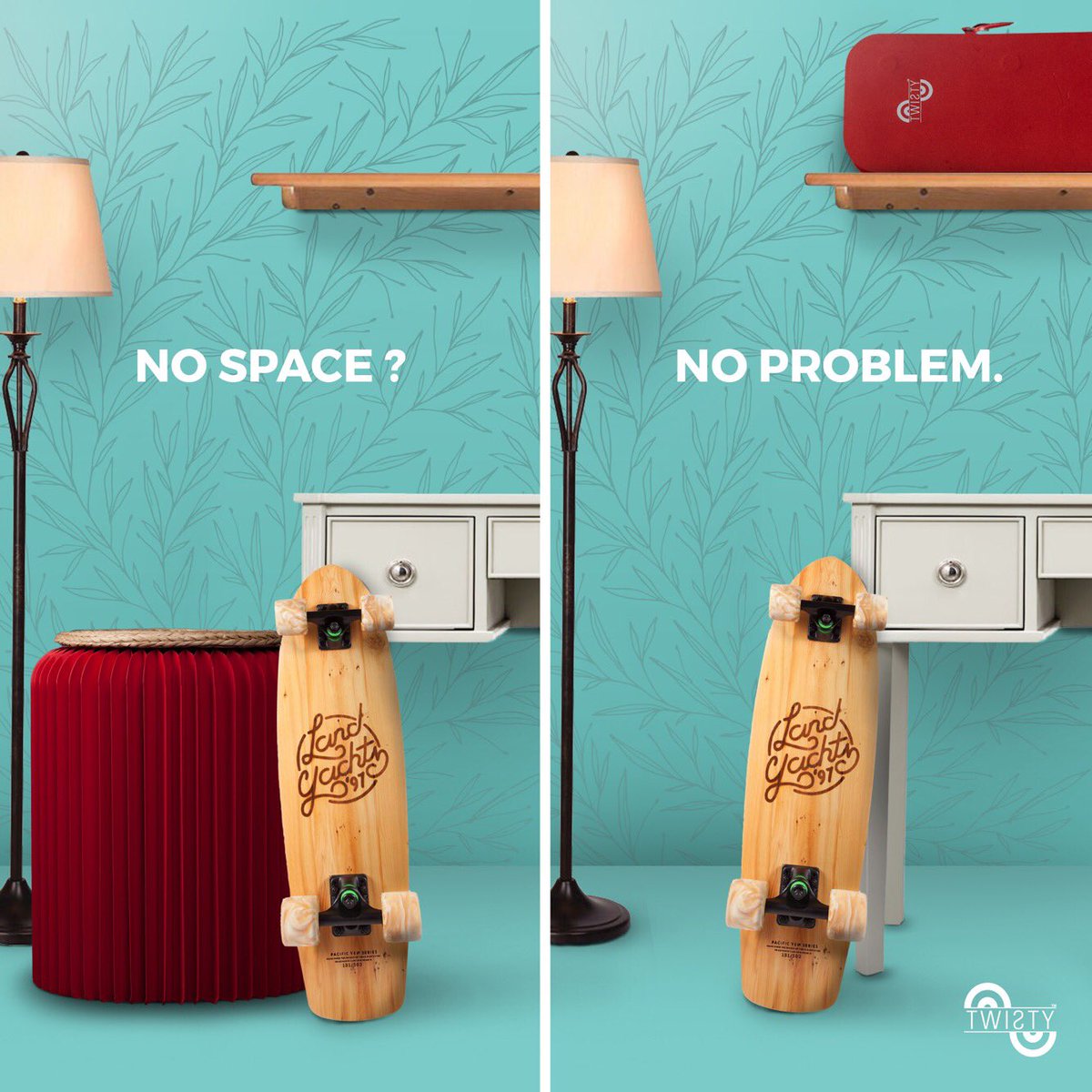 twistyindia's tweet image. A seat, a stand or a bedside table, use the Twisty Foldable Stool as you wish and fold it when you need a little more space.
twisty.in

#NoSpaceNoProblem #FoldableFurniture