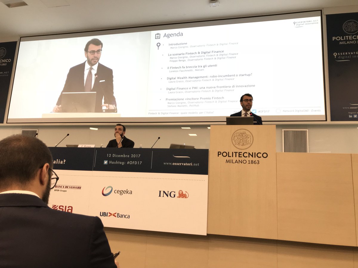 Cegeka_IT's tweet photo. Come cambia l'ecosistema finanziario con l'innovazione digitale? Ne abbiamo parlato oggi durante il convegno @Osserv_Digital al @polimi
#OFD17 #Fintech #Finance https://t.co/sabshsm6eq