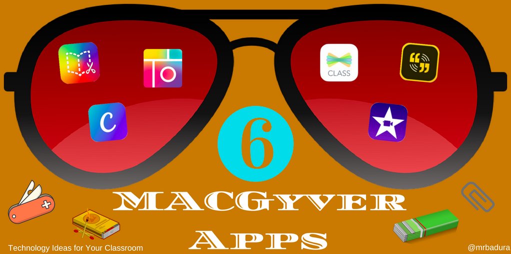 EdgyEdu's tweet photo. 6 MacGyver Apps for Your Classroom https://t.co/h9jfHd3e56
#edtech #iosedapp #1to1techat https://t.co/dtc92NHNkz