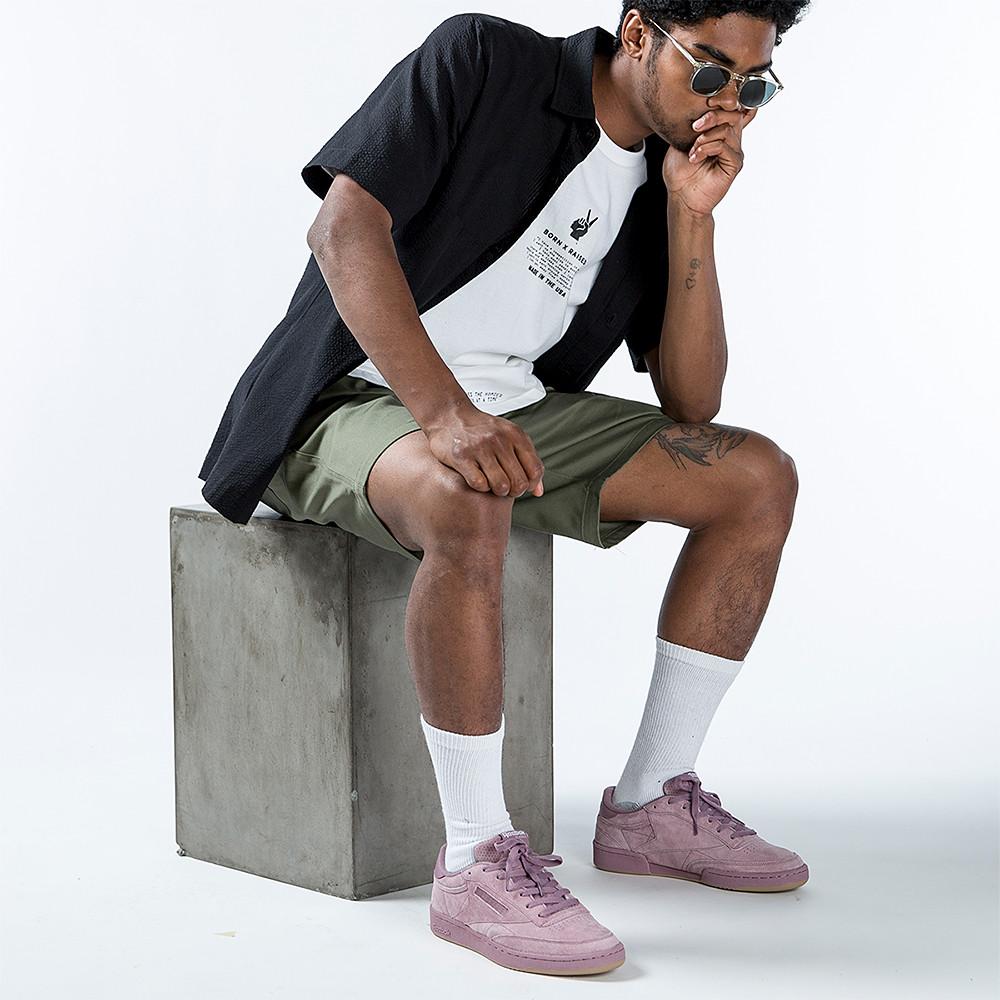 reebok club c 85 smoky orchid