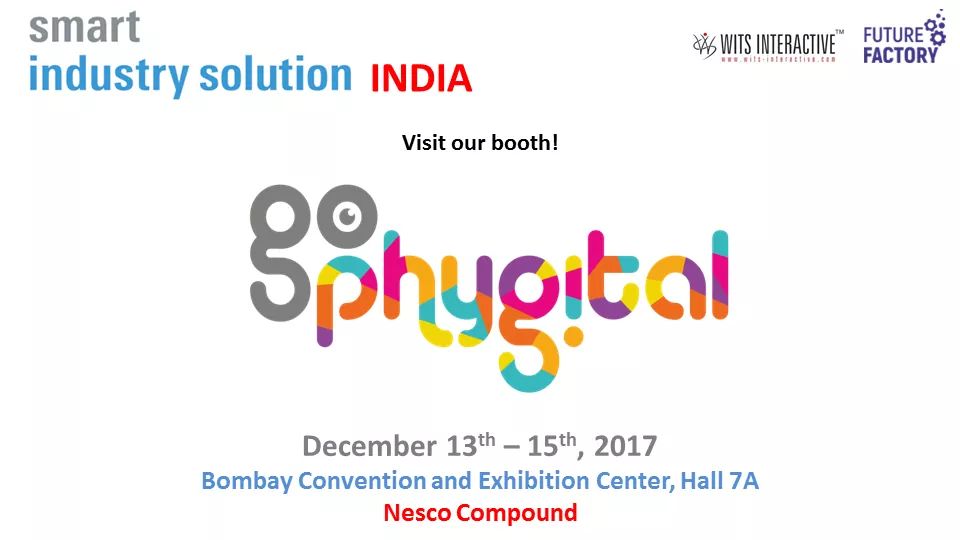 GoPhygital's tweet photo. We will be at the Smart Industry Solns India event from 13-15 Dec at the BEC (Nesco).
Visit our booth to see how #AugmentedReality, #VirtualReality, #ArtificialIntelligence etc are transforming the way businesses function across industries. #emergingtech #FutureFactory2017 https://t.co/m9DUF4Abs7