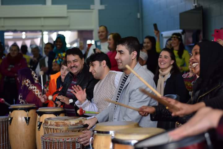 KR_Campus's tweet photo. #InterculturalDay celebrated #diversity and #culture of all different nationalities that participate on #VTOS courses.   #Globalfoodtasting, different #languages and cultures all #cametogether along with unforgettable #tribaldrumming. https://t.co/Ptwtk1zfvN