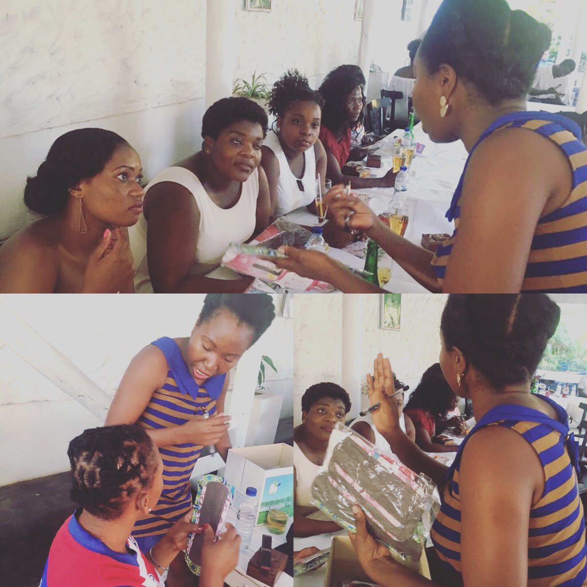 Last Saturday Oiltank Matola had its company Xmas party and each female employee received a Wamina Kit 🌺🎀🌸#30kits #CSR #menstrualhygiene