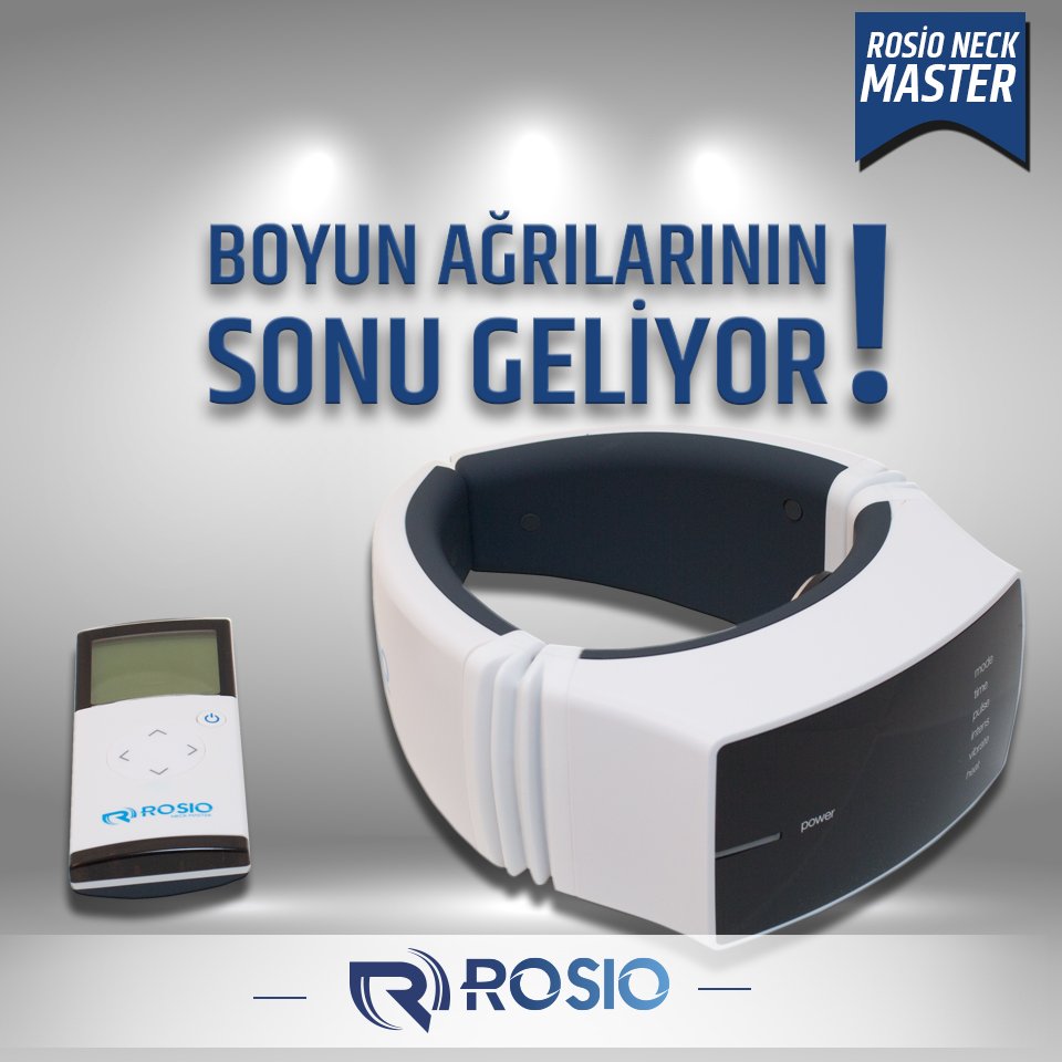 Rosio Neck Master ile boyun ağrılarının sonu geliyor!
rosio.com.tr
0 212 222 22 01