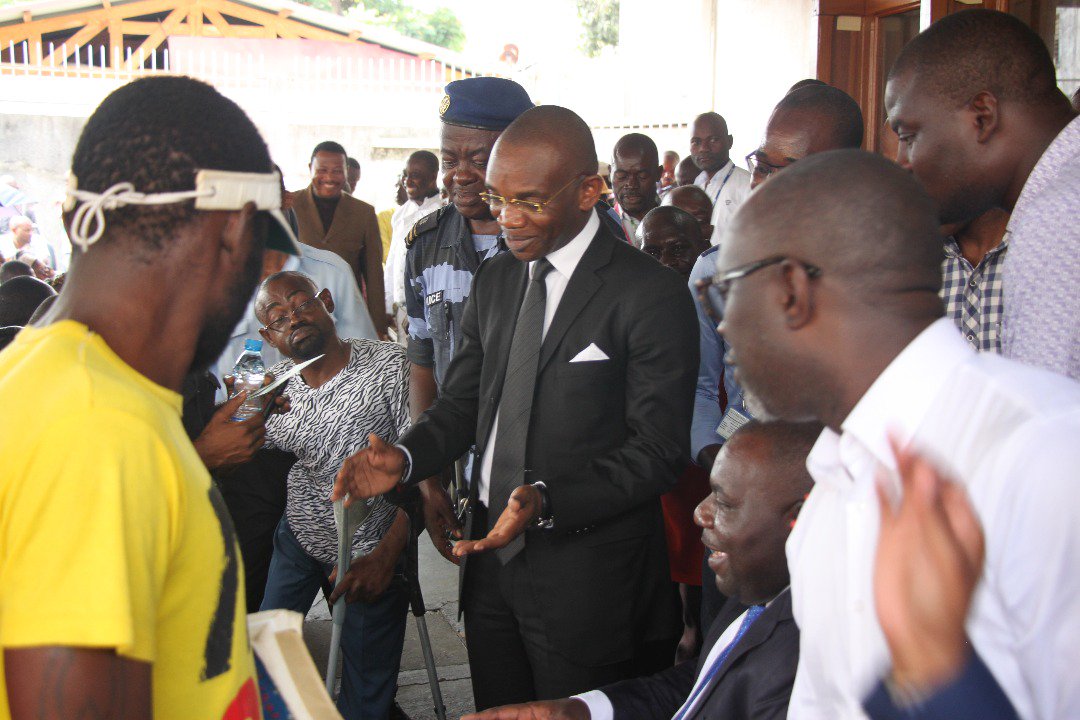 Le DG de la #CNAMGS a procédé au lancement de l'opération d'enregistrement et de paiement des allocations annuelles 2017 aux gabonais vivant avec un handicap, un projet important dans la politique du <a href="/PresidentABO/">Ali Bongo Ondimba</a>.