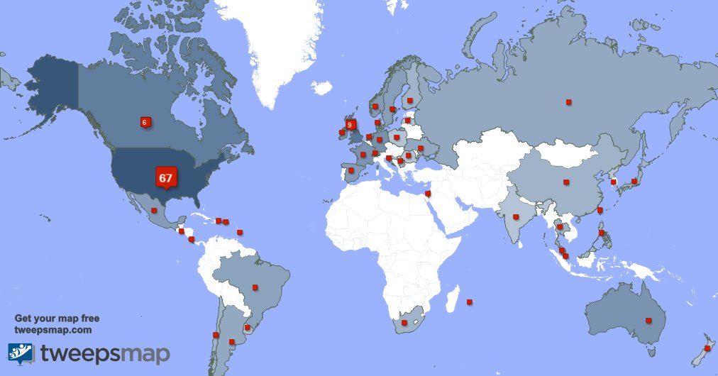 ZethTheFurry's tweet photo. My followers live in USA (65%), UK.(9%)... Get your map: https://t.co/SixSdxfuDm https://t.co/5ZfyJaprfo
