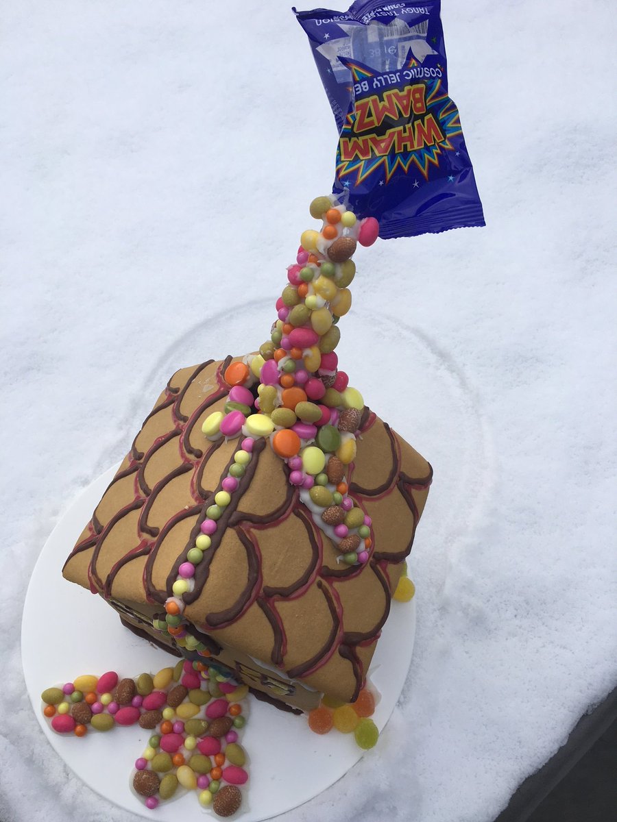 IntegraComms's tweet photo. Festive Joy exploding from the @IntegraComms #PRWisdom #Myhouse in @BioCity_nottm @MediCityUK competition. No pressure guys! https://t.co/FG2RtADbvP