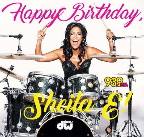Happy Birthday, Sheila E! 