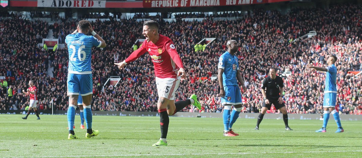 ManUtd_ID's tweet photo. Rojo mencetak gol pertamanya di Premier League ke gawang lawan kami berikutnya, Bournemouth! #MUFCID https://t.co/fHPzY9Tpqd
