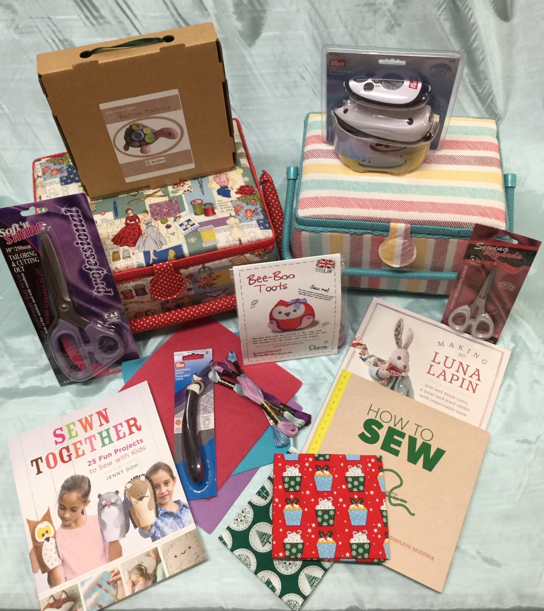 GilliesFabrics's tweet photo. We have lots of stocking fillers from books to sewing gadgets and a list of sewing courses. We've got everything that a sewer could need this #Christmas. #books #sewingclasses #workboxes #sewingmachines #overlocker #scissors #felting #patchwork #quilting #dressmaking #embroidery https://t.co/exPMZfyu7d