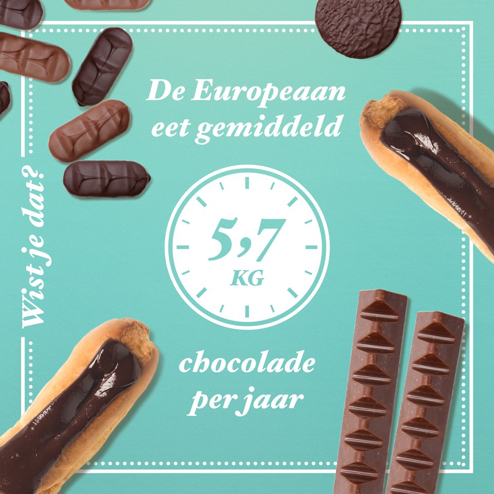inspirations's tweet photo. Wist je dat de Europeaan gemiddeld zo'n 5,7 kg aan chocolade per jaar naar binnen werkt? Doe jij beter? Vast wel! Verwen je bedrijfsrelaties nu met een heerlijk relatiegeschenk in de vorm van Belgische chocolade. Geïnteresseerd? Neem een kijkje op: https://t.co/zjVhVe9pyM https://t.co/zqchTmR5le
