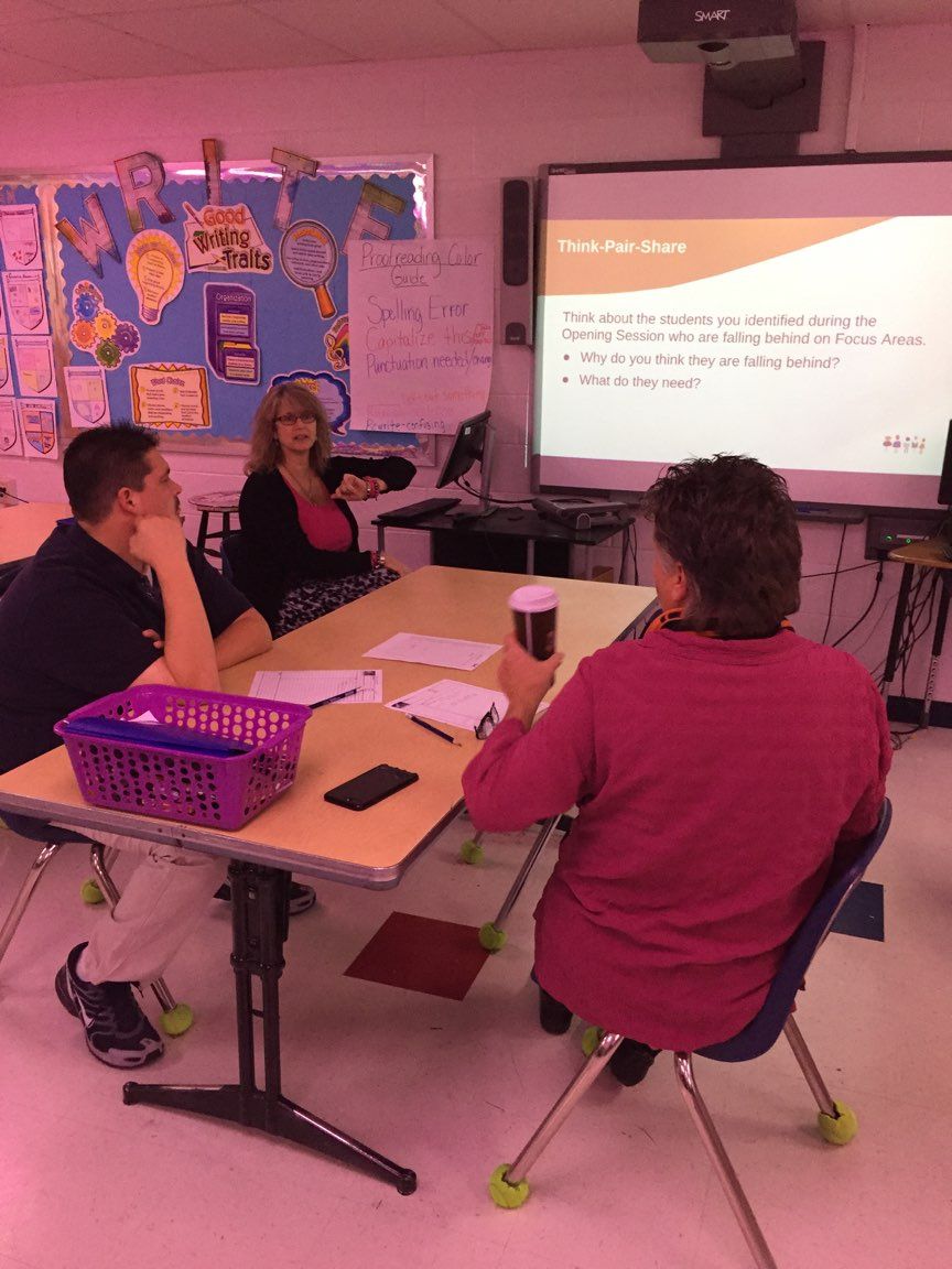 MemMidTulsa's tweet photo. Day two of PD for the @MemJHTulsa staff. Self-directed learning with an awesome group of educators! #INCharge #diverselearners #smallgroups #lookfors #projecttime @SummitPS @TulsaSchools https://t.co/L0LFcY4o42