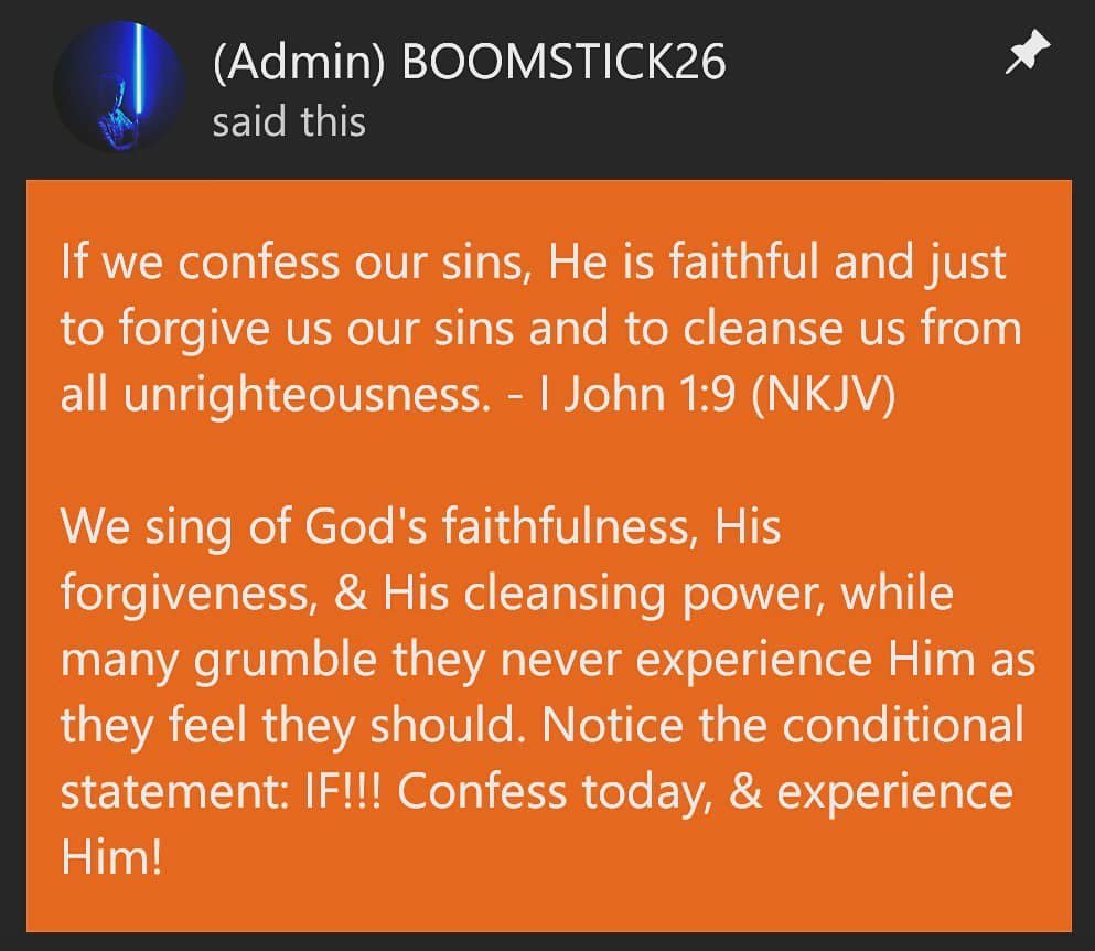 colbyrbryant's tweet photo. A little #biblicaltruth I dropped in our #Xbox club for #geeksundergrace this morning. If you're a #gamer, join us there!
#gug #truth #scripture #jesus #jesuschrist #holybible #bible #christian #christianity https://t.co/9udWII5htu https://t.co/fkg6jNPPJm