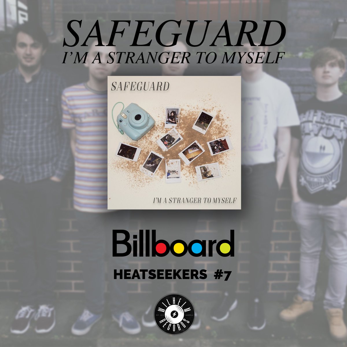 Very excited to say that our new EP ‘I’m a Stranger to Myself’ has debuted at #7 on <a href="/billboard/">billboard</a> Heatseekers chart! Thank you so much to everyone who grabbed a copy 🙏🏻