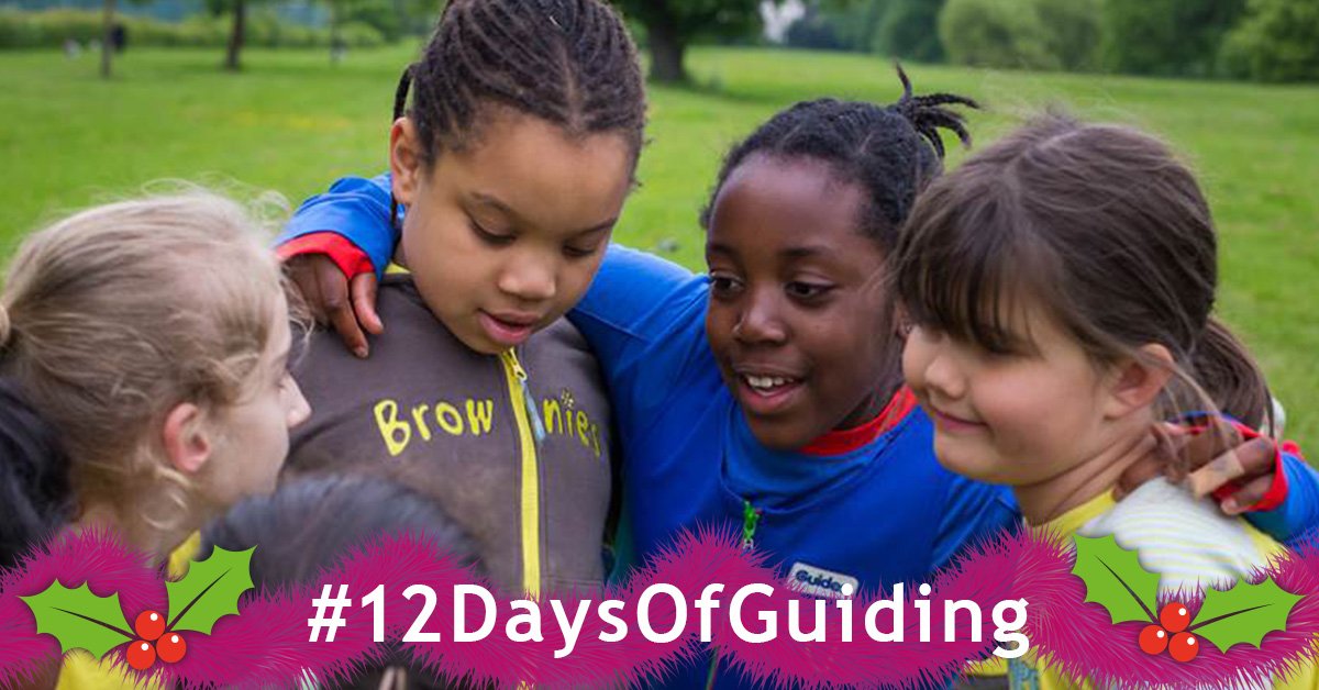 Girlguiding's tweet photo. In the run up to Christmas, we'll be sharing some of the exciting things that you've gotten up to in 2017! Share the favourite things you've done using #12DaysOfGuiding. https://t.co/7EzHUVTHWo