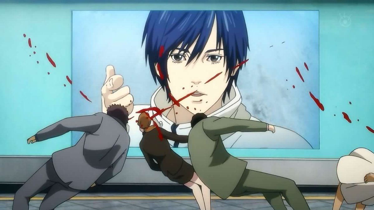 Twitter 上的 Aranime いぬやしき 4話 鮫島 怖すぎて 胸糞悪すぎる ヤクザのボス鮫島 女性を誘拐してレイプをし 人殺しを躊躇わない極悪人 彼に攫われた女性と婚約者 壱郎は彼女を助けるために ヤクザの元へと向かう 弱っちいけど正義感に満ち