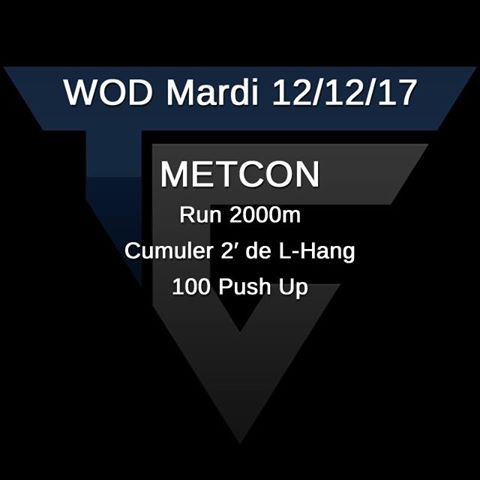 T2CProgramming's tweet image. WOD du jour !
WOD complet sur buff.ly/2nRKImj
#WOD #TrainHard #TrainSmart #TuesdayMotivation #METCON #run #cumuler #LHang #pushup #befit #NoExcuses #YouCanDoIt #teamt2c
