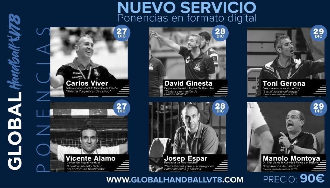 VictorTomas8's tweet photo. Ponencias #GlobalHandballVT8 para todos los amantes del #balonmano
¡Inscripciones abiertas sólo hasta este domingo 17/12!🤾🏼♀️
Si no podéis asistir de manera presencial, se ofrece servicio en formato digital.
➡https://t.co/gs5zsncvE3
+ INFO 📩➡ info@globalhandballvt8.com https://t.co/rioR1uSDFe